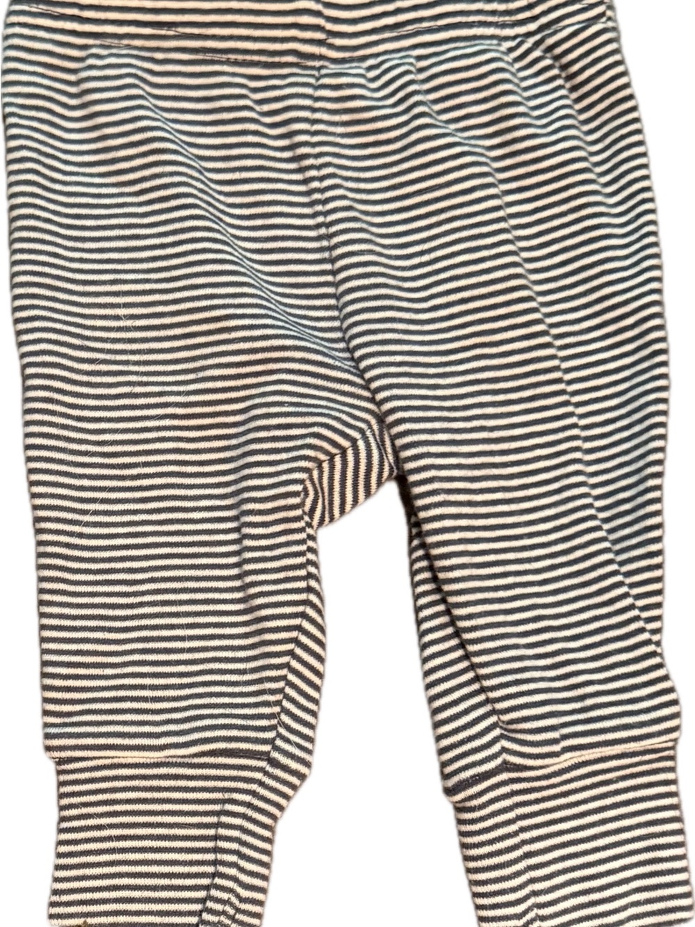 Carter's Black and White Striped Kids Pants